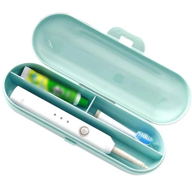 Electric Toothbrush Holder Case Travel Safe Box Toothpaste Storage