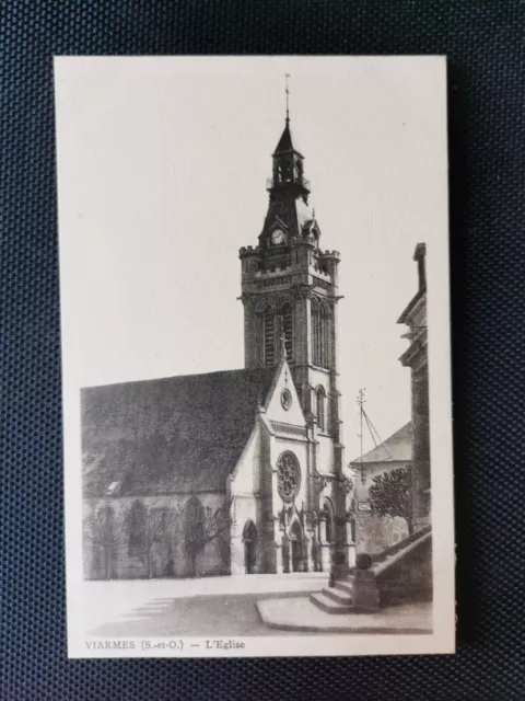 CPA 95 VIARMES - L'Eglise