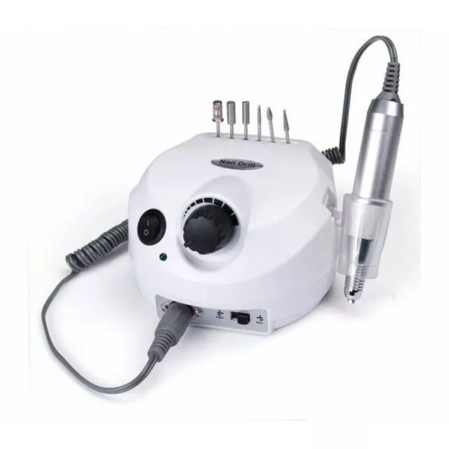 Fresa Unghie Professionale 35000 Giri Ricostruzione Manicure Pedicure Pedale Art