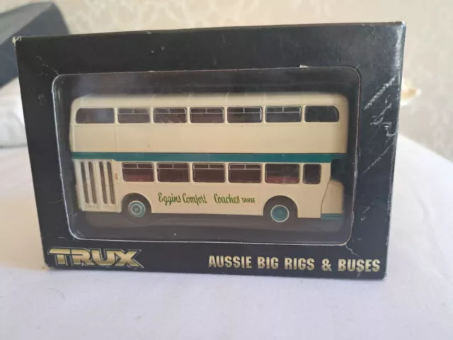 1:76 Trux 1961 Leyland Atlantean Pdr1/1 Double Decker Bus Eggins Coaches Tx10