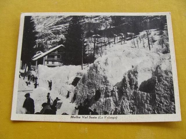 (FG.RR135) MOLLIA VAL SESIA animata - LA VALANGA (in VALSESIA, VERCELLI)
