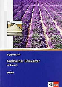 Lambacher Schweizer Analysis. Begleitmaterial mit CD-ROM | Buch | Zustand gut