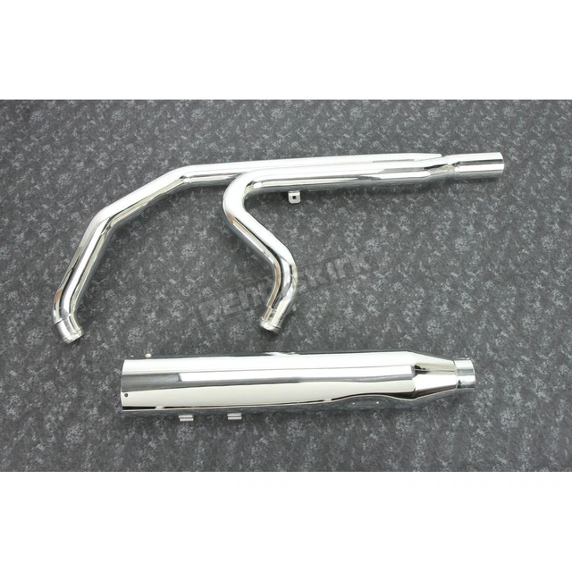 Khrome Werks Chrome 2to1 Exhaust System w/Two Step Headers-200780(no ship to CA)