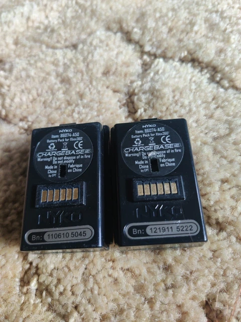 Nyko Power Pak 360 (Xbox 360, Black) 86074-A50 lot of 2