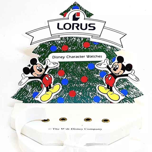 Mickey Mouse Christmas Watch Counter Top Display, Truly HTF Collectible Just $42
