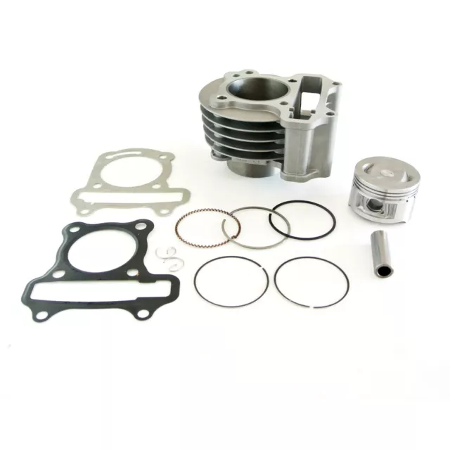 GY6 100cc 50mm Big Bore Cylinder Piston Kit 4 Stroke Chinese Scooter QMB139