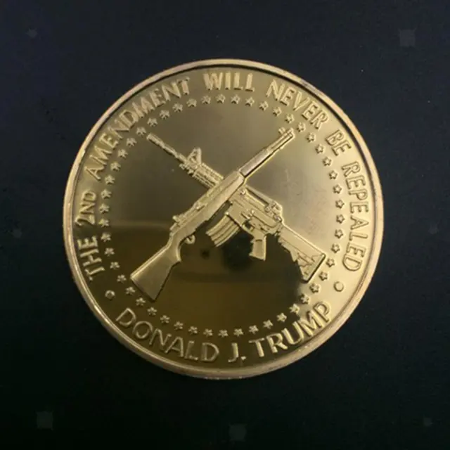 40mm President Trump Coin American Commémorative Coin Collectibles 2021