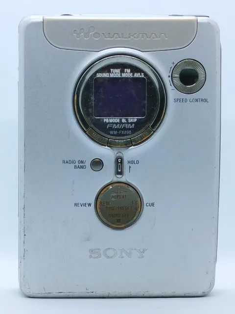 Lettore di cassette Sony WM FX 890 Walkman Perfettamente funzionante Usato