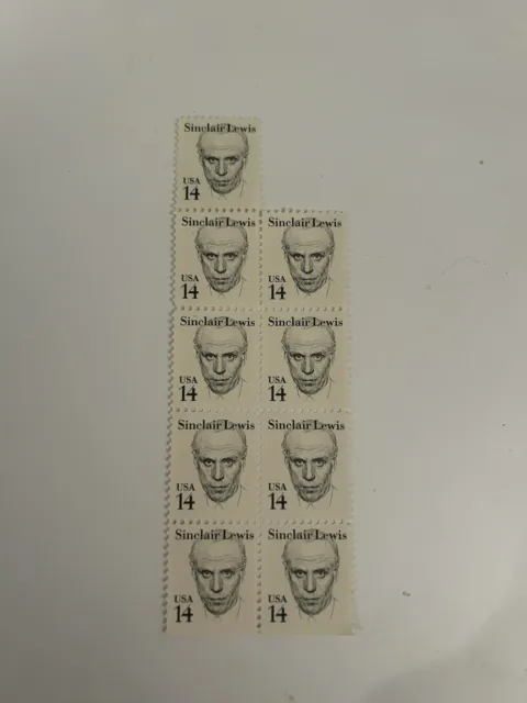 US 1856c SINCLAIR LEWIS Stamps 14 Cents