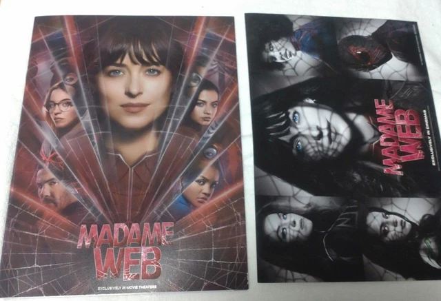 FILM MADAME WEB program & A4 Poster EUR 29,39 - PicClick FR