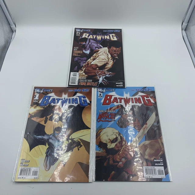 Lot of Batwing #1-3 Comic Books 2011 DC Comics Ben Oliver