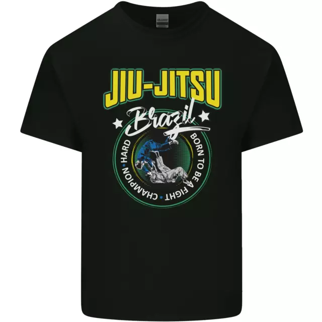 Jiu Jitsu Brazilian MMA Mixed Martial Arts Kids T-Shirt Childrens