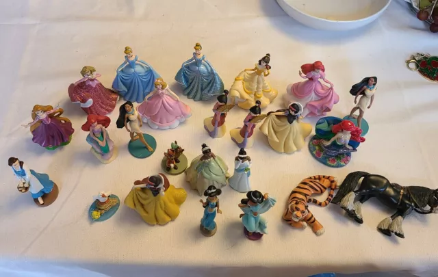 Job Lot Of Disney Princess Figures