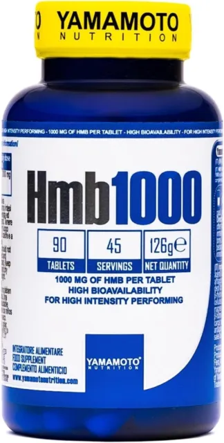 Integratore HBM 1000 per Aumentare e Mantenere la Massa Muscolare, 90 Compresse