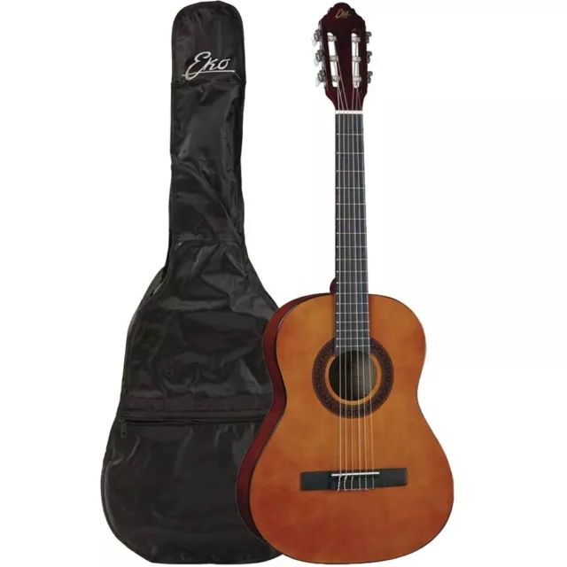 EKO CS-5 Natural con Borsa Chitarra Classica 3/4 da Studio Bambini