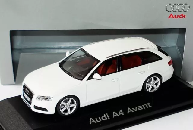 Audi A4 B8 Avant ibisweiss Modellauto Schuco 1:43