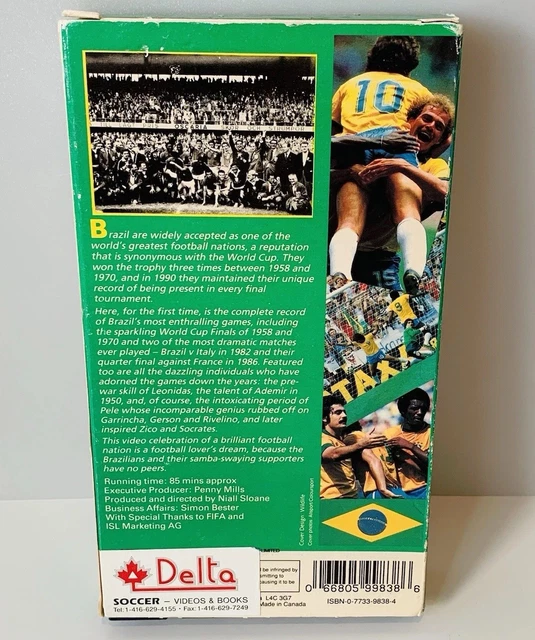 THE BOYS FROM Brazil VHS World Cup Soccer Football BBC Documentary BFS ...
