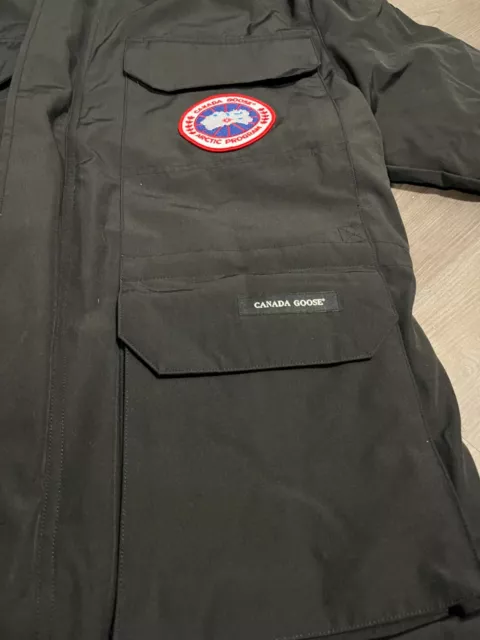 CANADA GOOSE MENS jacket black parka new with tags $500.00 - PicClick