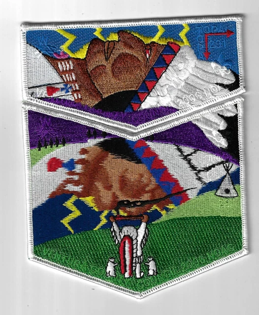 OA 291 Topa Topa 2006 NOAC Flap Set WHT Bdr. VCC, California [MK-4989]