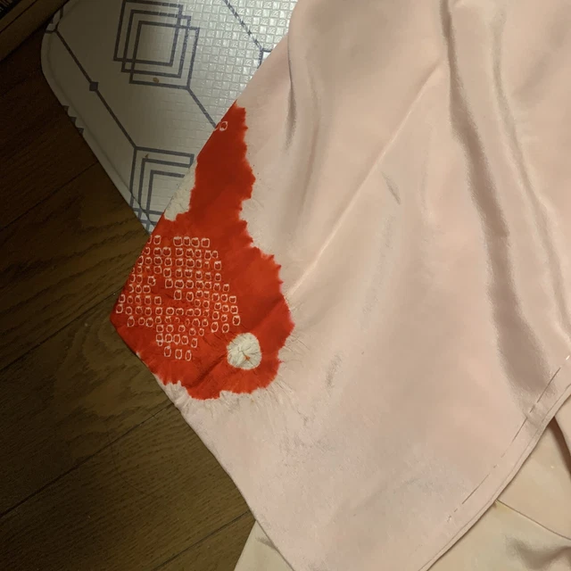Japanese　kimono  naga juban silk 100% 2