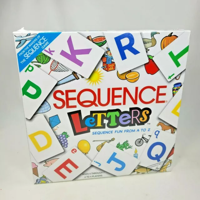 Sequence Letters Kids Educational Board Game Alphabet Learning for Age 4 5  6 7