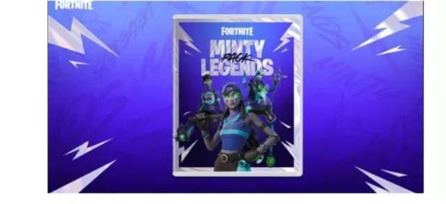 FORTNITE PACK MINTY Legends (code) Ps5/ps4/switch /Xbox Série S/X