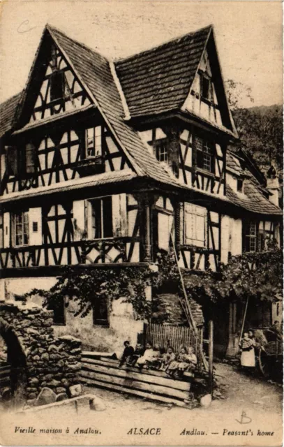 CPA AK Vieille Maison - Alsace - ANDLAU - Peasant's home (367329)