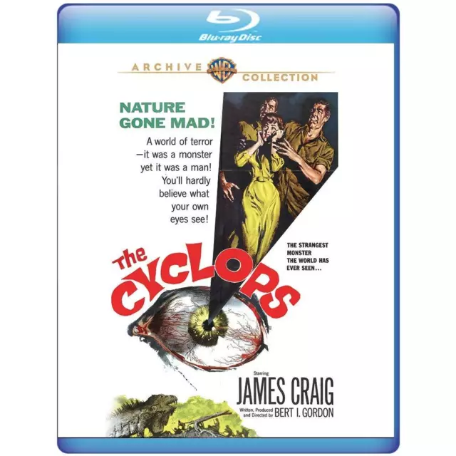 PREORDER: THE CYCLOPS  -  BLU RAY - Sealed Region free for UK