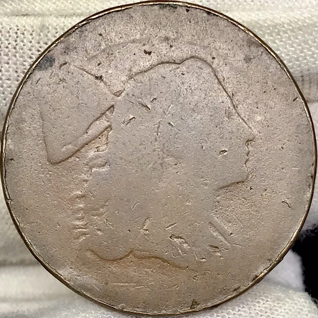 1794 1C Liberty Cap / Flowing Hair Large Cent || Thick Planchet, Early US Copper