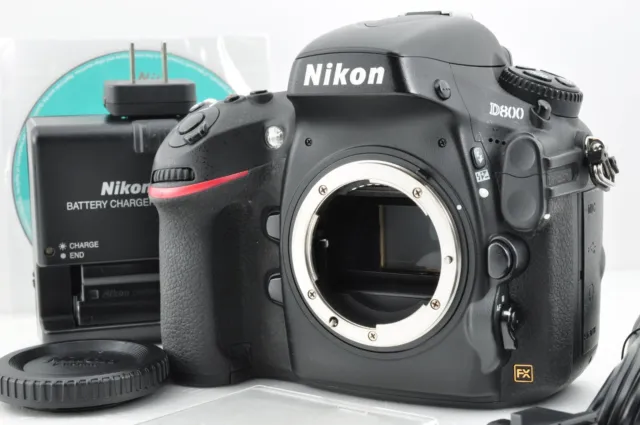 [Near Mint SC:28872(14%)] Nikon D800 36.3MP Digital SLR FX Body from Japan #1679