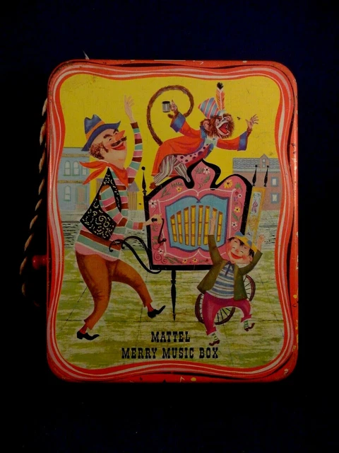 Boîte TV Musicale Ancienne - Noël Jingle Bells - Jouet Musique Vintage