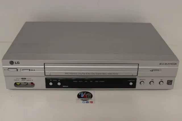 MAGNETOSCOPE TARGA VCR-5100 / LG MG64 6 TETES HIFI STEREO LECTEUR