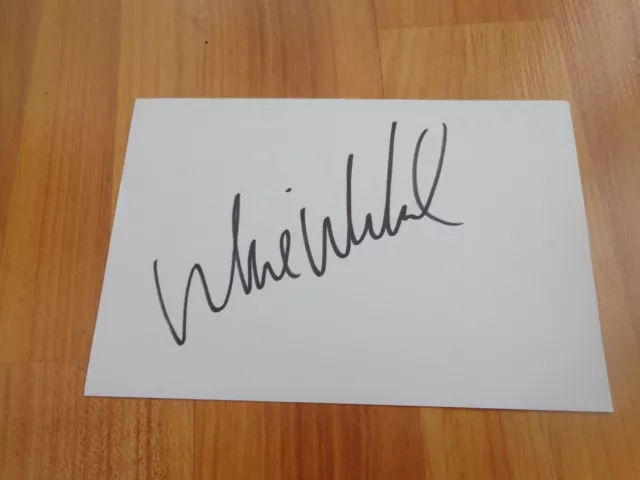 Genuine Hand Signed Morne Morkel South Africa Cricket Card Signature