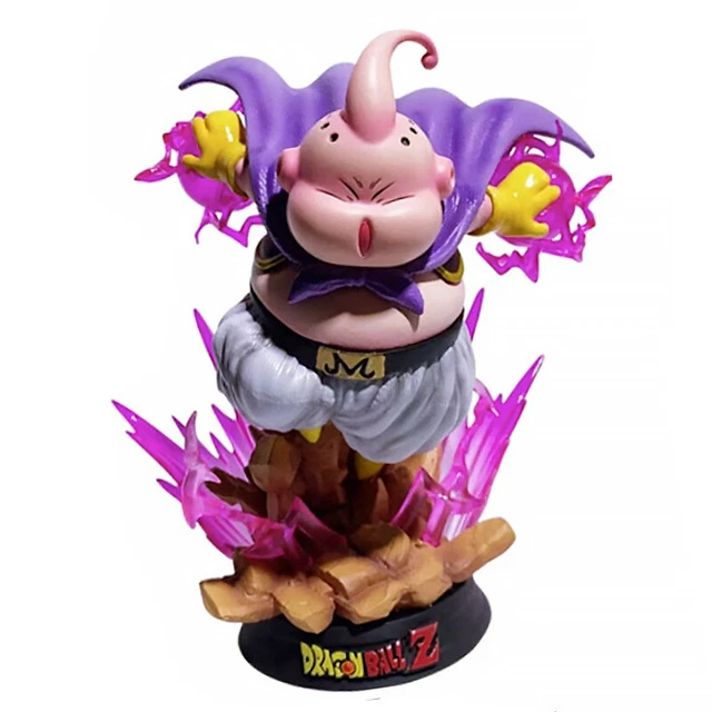 Anime Dragon Ball Z gros Buu Figure quatre têtes remplaçables Majin Buu figurines d'action 20 cm Pvc Statue Collection modèle jouets cadeaux  26