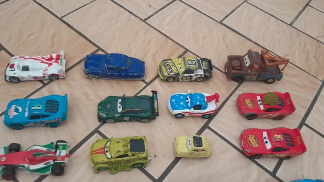 Disney Pixar Lot De 20 Voitures Cars De Course Lot 16 3
