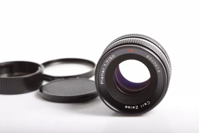 Contax Planar 1,7/50 T* Carl Zeiss Lens 50mm 1.7 Contax / Yashica