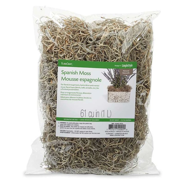 FloraCraft musgo español 2 oz natural 737017540020