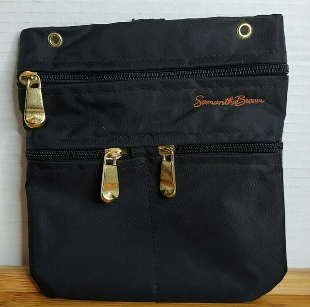 Samantha Brown Crossbody Travel Bag with Storage Hook 2