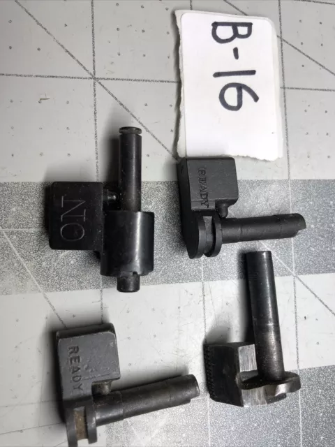 Springfield Mauser  Enfield Safety Vintage gun parts lot Gunsmith