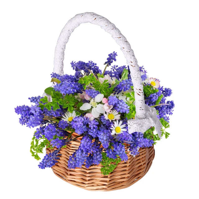 DEARMAMY Besteckkorb Weidengeflecht 26x12x6cm - Geflochtener Utensilienhalter Natur