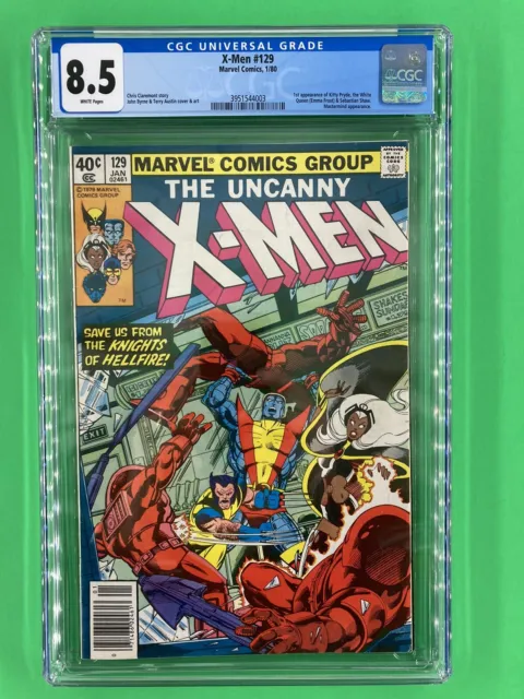 The Uncanny X-Men #129 CGC 8.5 Chris Claremont First Emma Frost & Kitty Pryde