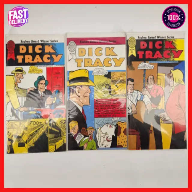 Lot of 9 - Dick Tracy Blackthorne/Gladstone Publishing