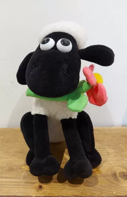 Shaun The Sheep Plush  Wallace & Gromit 1989 Born To Play Vintage Soft Toy