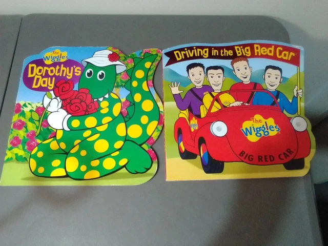 THE WIGGLES BOOKS x2 Large Board Books. Dorothys Day,Driving The Big ...