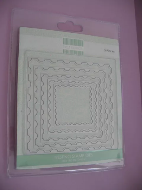 Trimcraft First Edition - Nesting Stamp Dies - Briefmarken