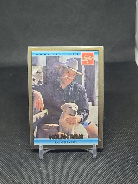 1992 Donruss Coca-Cola Nolan Ryan Nolan Ryan #26 Texas Rangers - 1992 Sealed (2)
