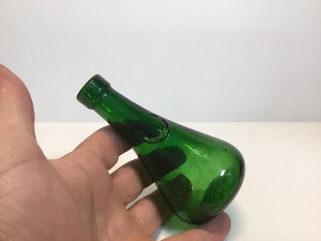 Small Antique Decanter Style Sample Size Liquor Bottle.