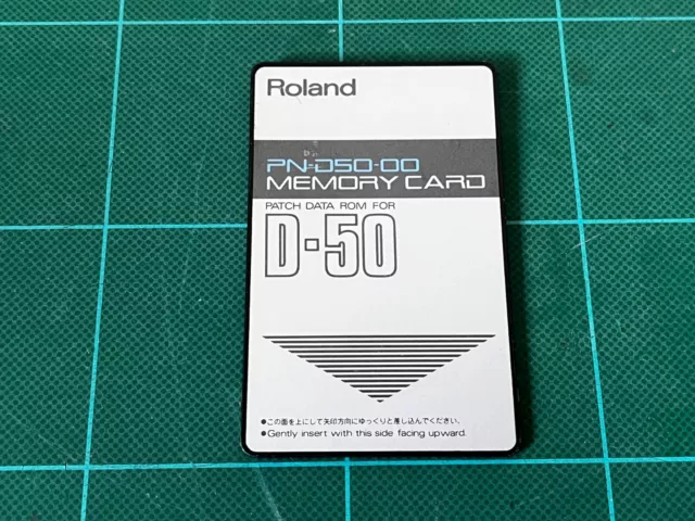 ROM DE DATOS DE PARCHE Roland PN-D50-00 para D-50, D-550