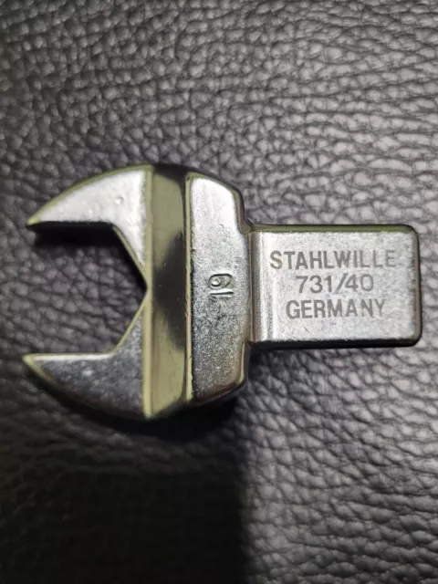 Inserto abierto Stahlwille 731/40 - 19 mm