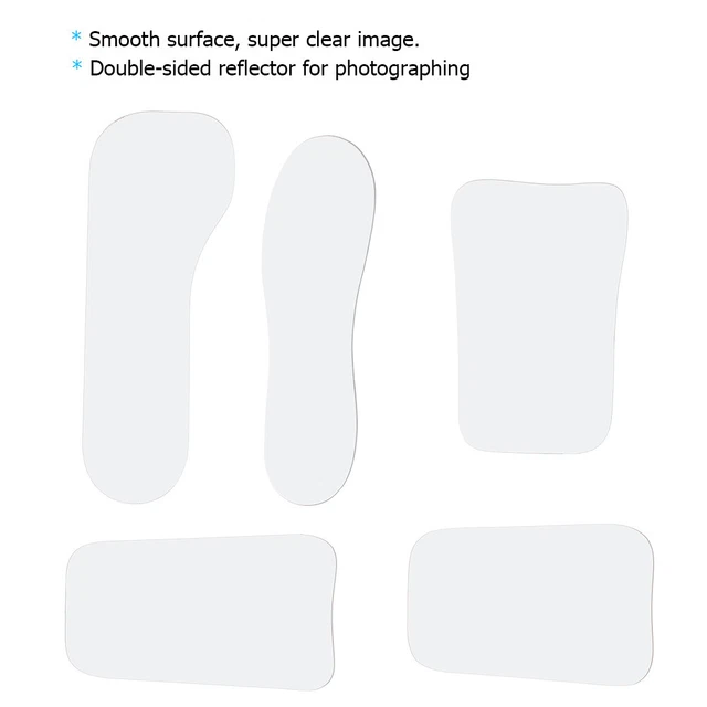 5x Dental Orthodontic Intraoral Photographic 2-sided Reflector Mirror ZOK